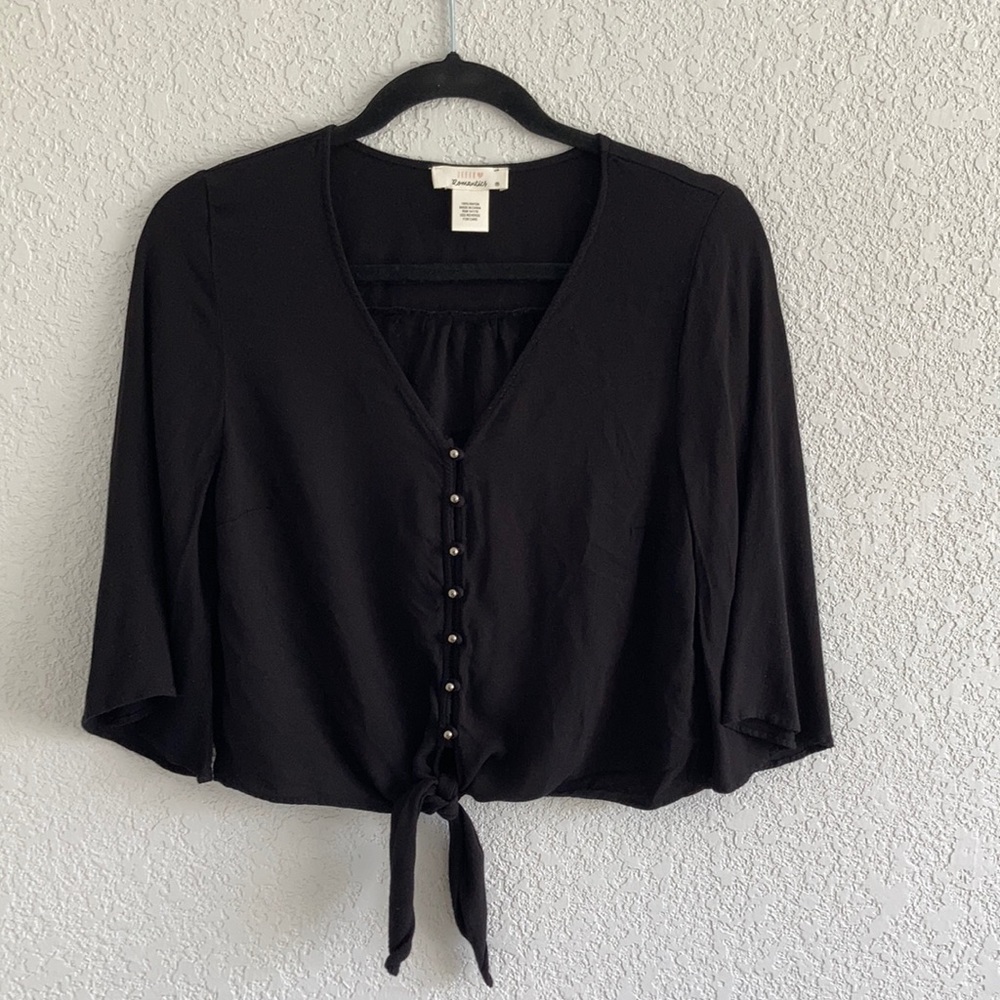 Bohemian Black Top
